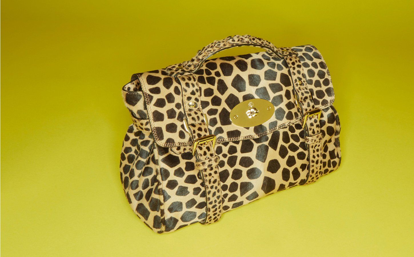 Mulberry Alexa handbag with leopard print